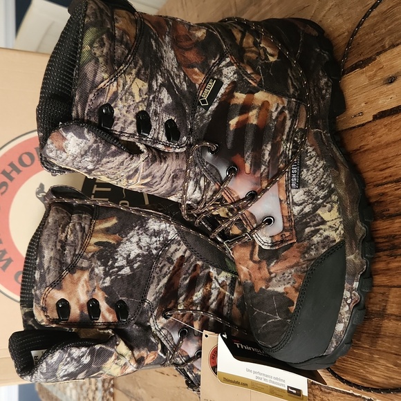 Red Wing Irish Setter big game waterproof camouflage boots, new in box Size11.5 - Picture 8 of 8